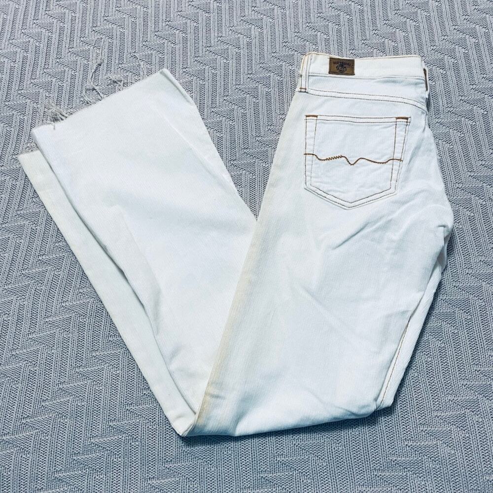 Red Engine cream corduroy pants